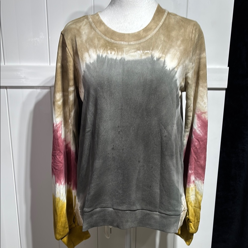 NWT Mystree tie-dye long sleeve sweatshirt